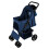 Poussette pour Animal de Compagnie & Sac Caddy – Bleu 3