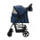 Poussette pour Animal de Compagnie & Sac Caddy – Bleu 1