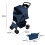 Poussette pour Animal de Compagnie & Sac Caddy – Bleu 5