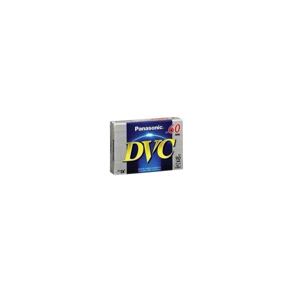 Panasonic DVM60EJ20P MiniDV Tapes for all MiniDV Cam - 20 Pack