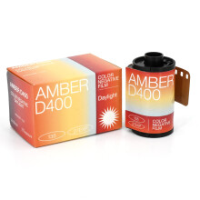 RETO Amber D400 35mm Color Negative Cine Film 27 Exposures ISO400 135 Cinematic Motion Picture Style C41 Process
