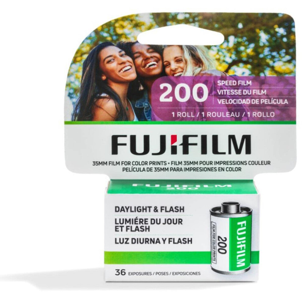 Fujifilm Fujicolor 200 Color Negative Film (35mm Roll Film  36 Exposures)(Pack of 1)