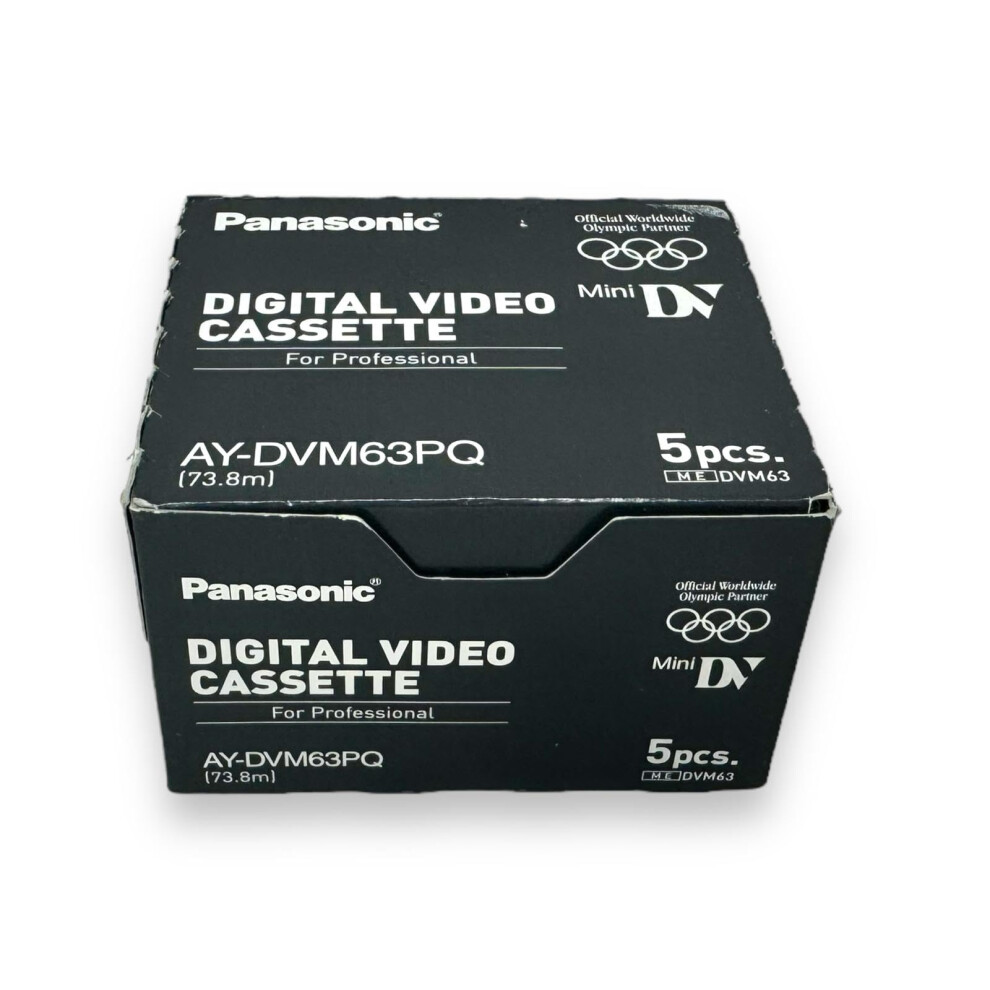 Panasonic AY-DVM63PQ DV Cassette Pack 5 For Professional