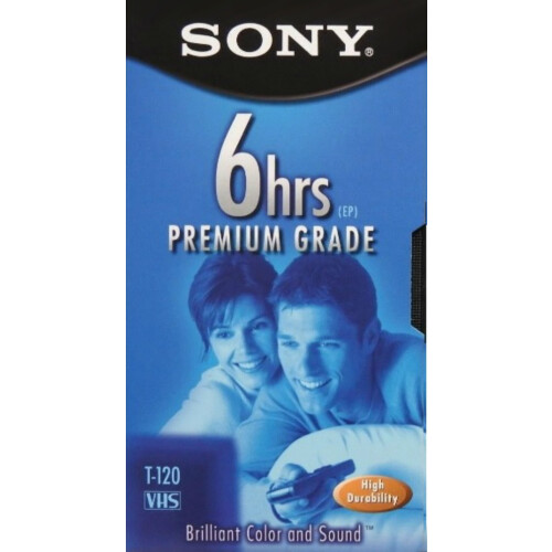 Sony SONY 3T120VR 6 ore EP T-120 VHS (3-Pezzi) 2