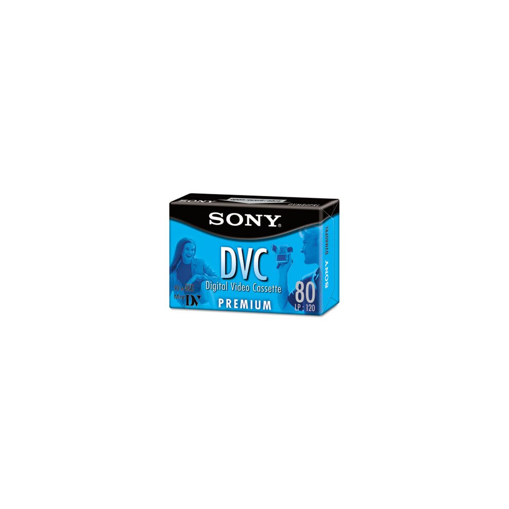 Sony Premium Grade Digital DVC Videotape Cassette  80 Minutes