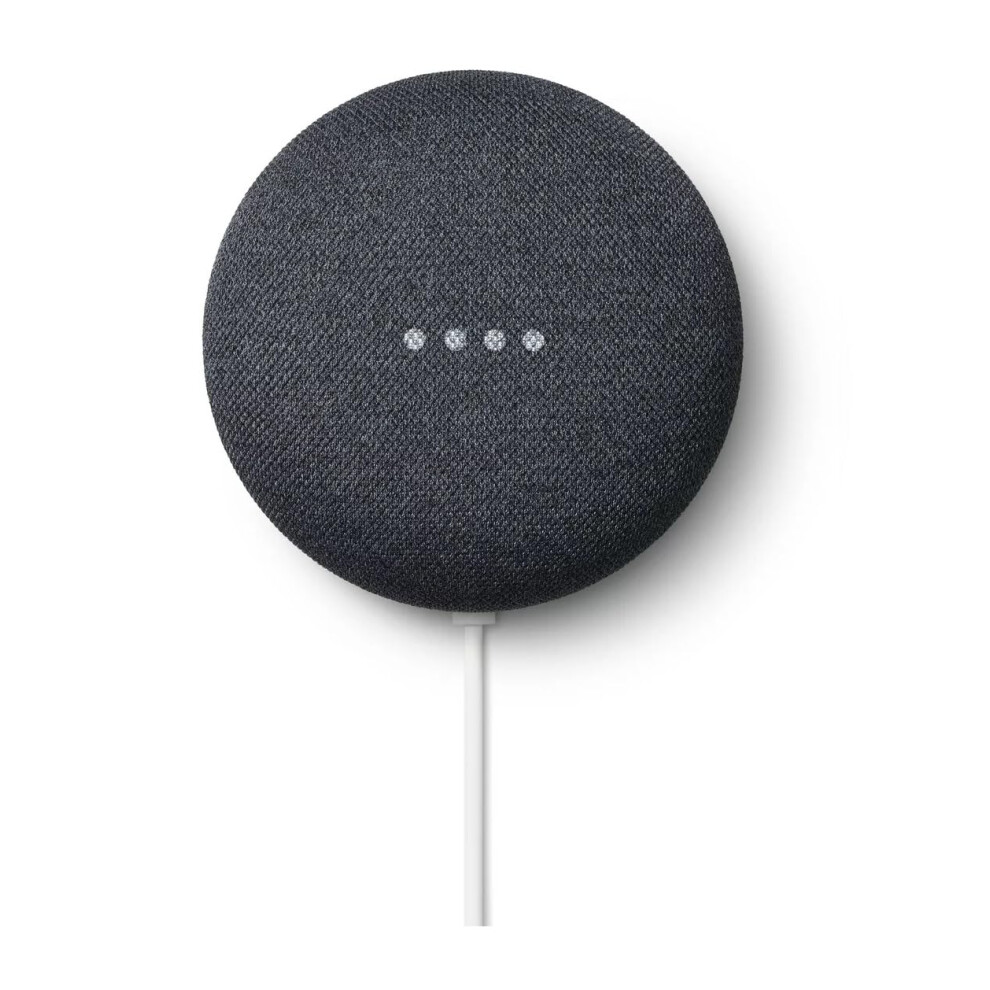 Google Nest Mini 2nd Generation Smart Speaker with Google Assistant - Charcoal