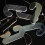 Snow Time 1.75m 6 Infinity Hanging Candy Cane Garland with Red and White LEDs 7