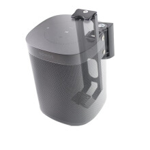 EMAQUIN Zestaw wspornikw do montazu sciennego 2 szt. do glosnikw SONOS ONE/SONOS ONE SL/SONOS Play 1 (w zestawie 2 szt. Obrotowe i uchylne kompat