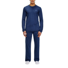 (Navy Blue, M) Diesel Mens Pyjamas T-Shirt Set Sleepwear Loungewear