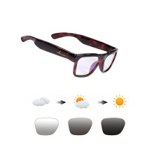 OhO Gafas Inteligentes, Gafas de Sol Polarizadas con Altavoz Bluetooth, Protección UV, Control por Voz, Unisex