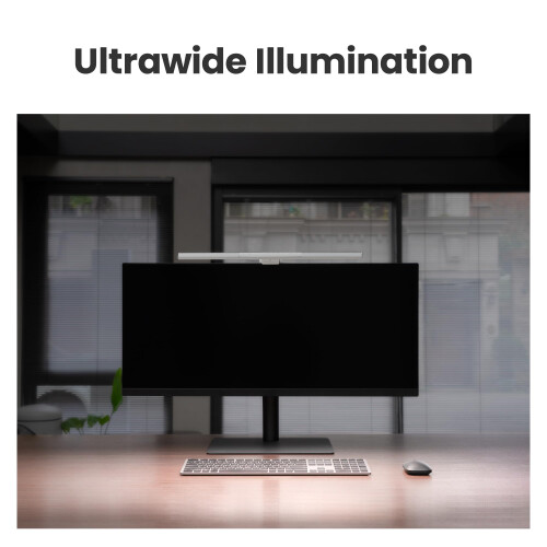 Benq Bureau LED Lamp - BENQ - ScreenBar Pro - Slimme Verlichting - Bewegingssensor - Zwart 1
