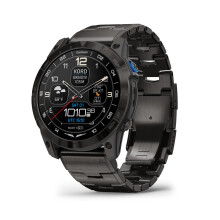 Garmin - 010-02582-51 - D2 Mach 1 - Smartwatch with ventilated titanium strap