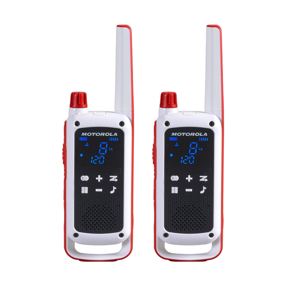 Motorola Solutions Red Cross T478 Talkabout White Rechargeable Emergency preparedness 35-Mile 2-Way Radio