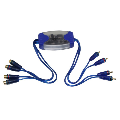 Vierkanaals Aardlusisolator Auto Audio 4 RCA AP3054