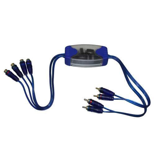 Vierkanaals Aardlusisolator Auto Audio 4 RCA AP3054 2