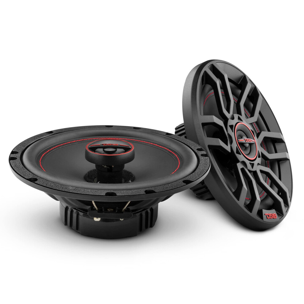 Ds18 G6.5xi Gen-X 6.5"" 2-Way Coaxial Speakers 150 Watts Max Power 50 Watts Rms 4-Ohm - Mylar Dome Tweeters With Neodymium Magnet - Grill In 663593063991