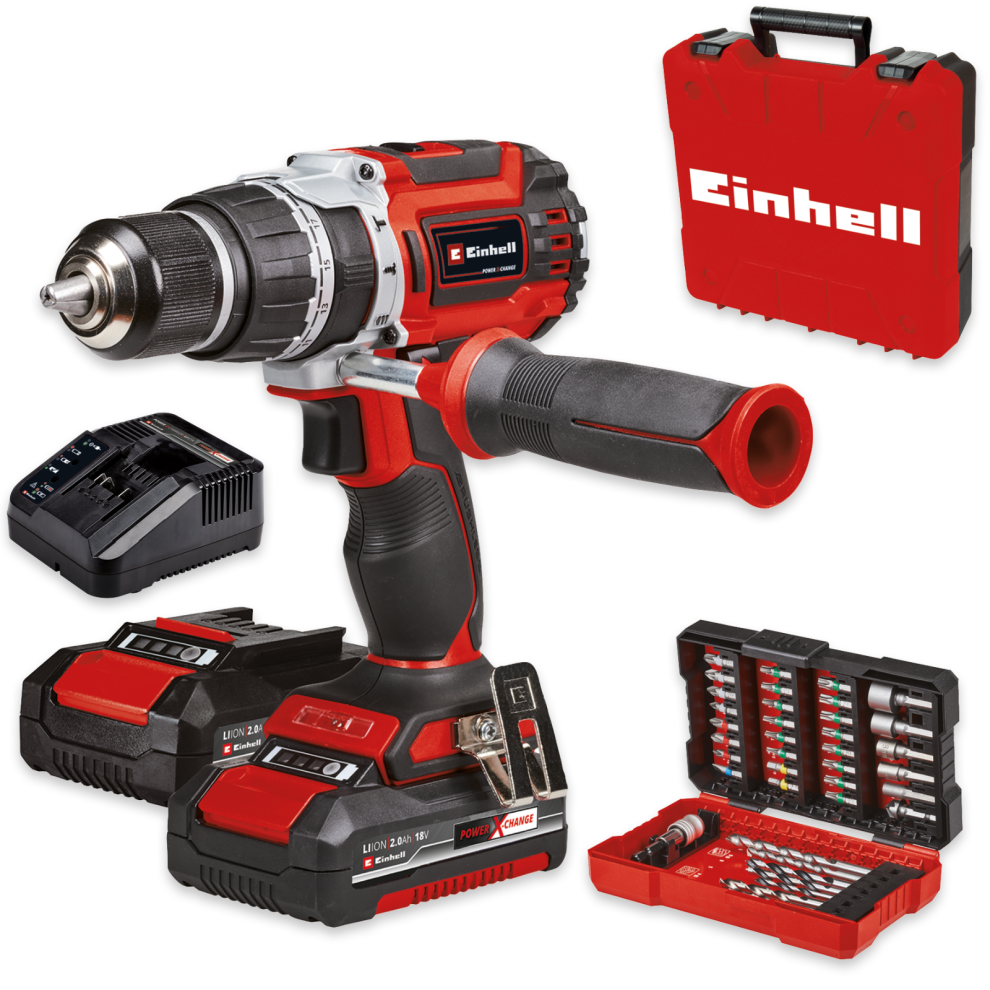 Einhell Cordless Combi Drill 60Nm 18V Brushless PXC TP-CD 18/60 With Battery