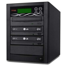 BestDuplicator Bd-Lg-2T Duplicatore DVD SATA 24X a 2 target con masterizzatore LG integrato (da 1 a 2)