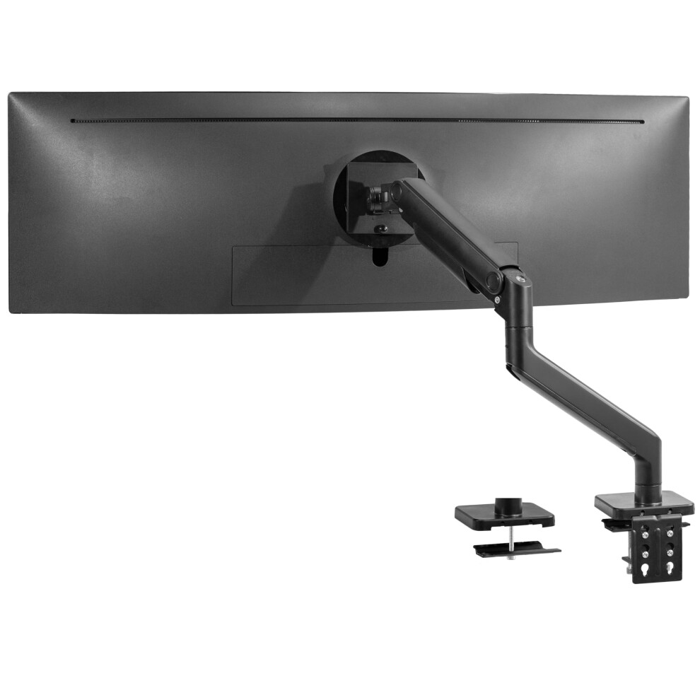 VIVO Heavy Duty Aluminum Ultrawide Monitor Arm for 49 inch Screens up to 44 lbs  Premium Desk Mount Monitor Stand Designed for Samsung Odyss