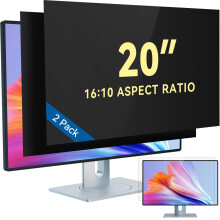 IPROKKO [2er-Pack] 20-Zoll-Computer-Blickschutzfilter fr 16:10-Breitbildmonitor, abnehmbarer 20-Zoll-Blickschutz gegen blaues Licht, Blendschutz