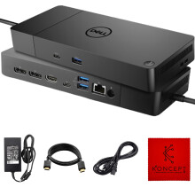 WD19 DELL Docking Station - Dell Docking Station Dual Monitor with 180W AC Adapter & HDMI Cable Power Cord Cable Dual DisplayPort - Ultima - Refurbished