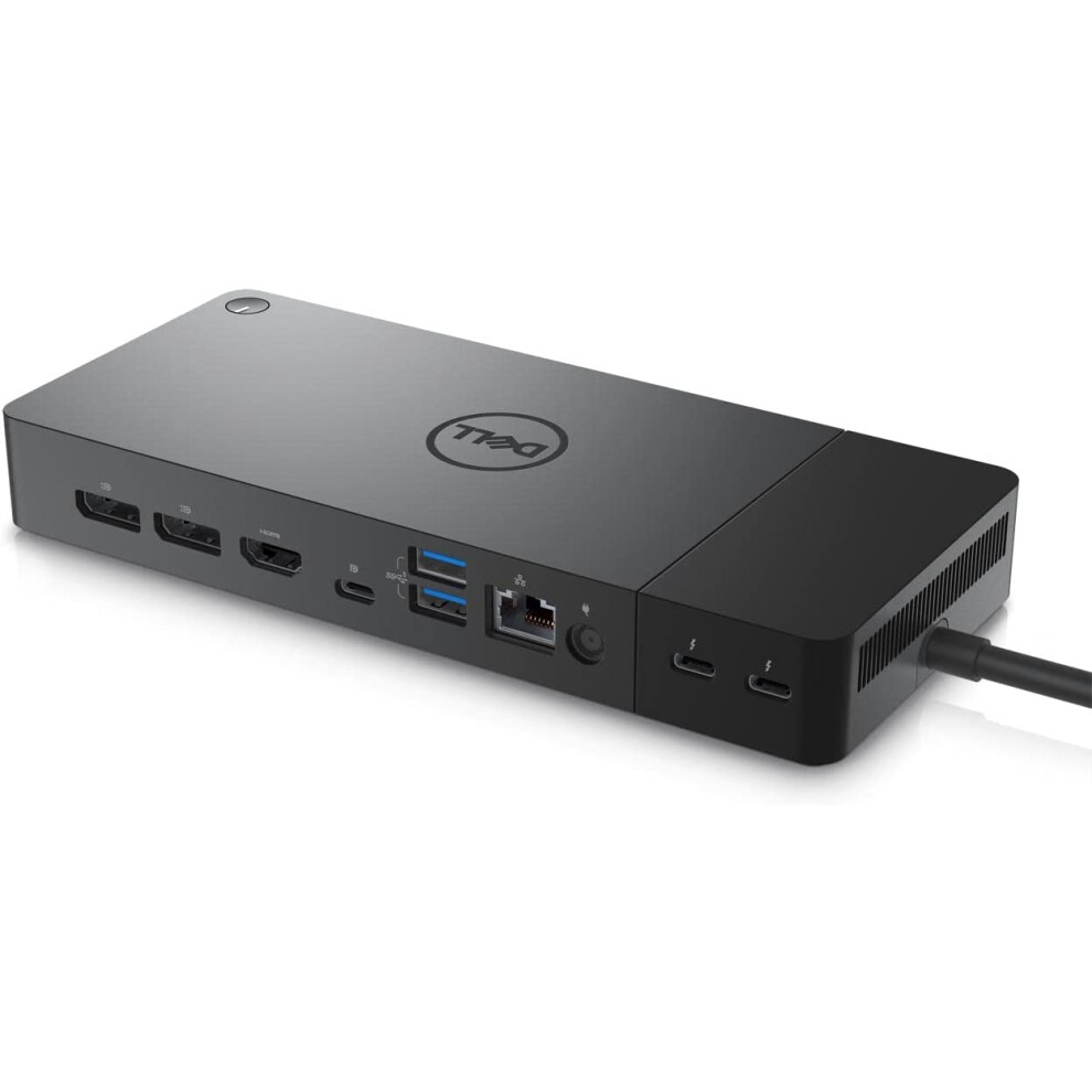 Dell WD22TB4 Thunderbolt 4 Dock - 2 Thunderbolt 4 Ports  Up to 5120 x 2880 Video Res  HDMI 2.0  DP 1.4  USB-C  USB-A  Gigabit Ethernet LAN P