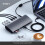 Dockingstation - Satechi - Thunderbolt 4 - 3 x Thunderbolt - GigE - Grijs 5