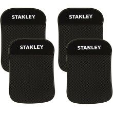 STANLEY S4006 Almohadilla Gel Antideslizante 4.5" x 6.5" para Móvil, Tablet, GPS, Llaves o Gafas, Paquete de 4