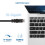 Cable Matters Cable Matters 10Gbps Snagless Short Cat 6 Ethernet Cable 1 ft (Cat 6 Cable  Cat6 Cable  Internet Cable  Network Cable) in Black 2