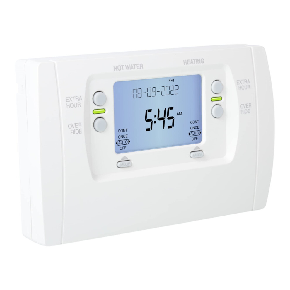 7 Day 2 Channel Heating Programmer Direct Replacement for Honeywell ST9400C Heating Hot Water Control Compatible with Honeywell ST699 ST799 ST7100