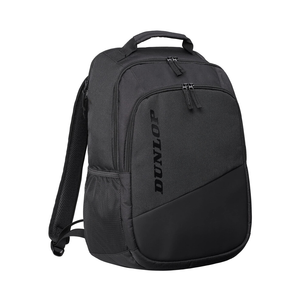 Dunlop Sports Team Backpack Tennis Racket Bag V22  Black/Black