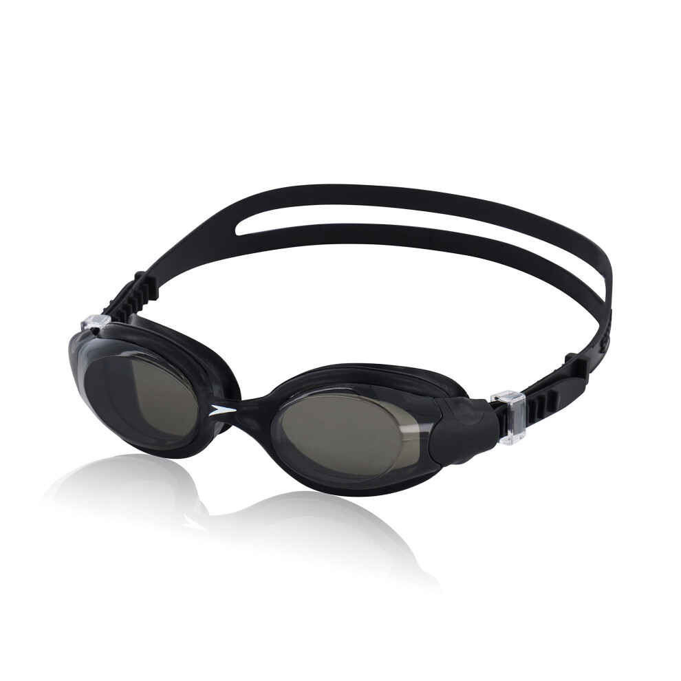 Speedo Unisex-Adult Swim Goggles Hydrosity  Speedo Black/Smoke  USXHYDROSITYA