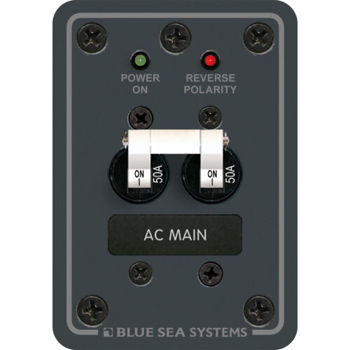 Blue Sea - 8079-BSS Panel 120VAC Main 50A (10EA)