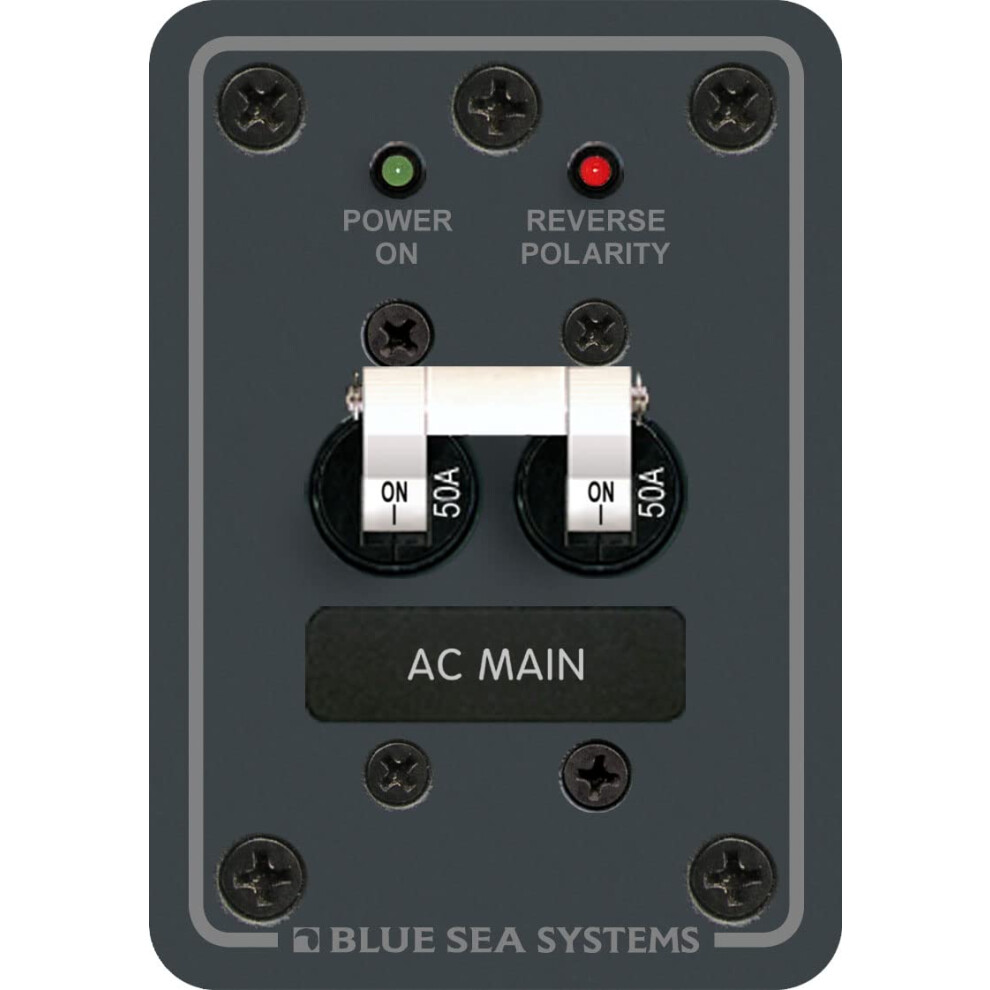 Blue Sea - 8079-Bss Panel 120Vac Main 50A (10Ea) 632085080792