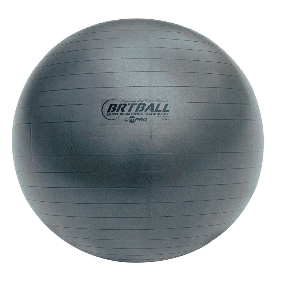 Champion Sports 53CM FITPRO BRT Training & Exercise Ball  Grey