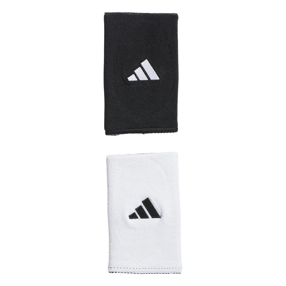 adidas Interval Large Reversible Wristband  Black/White/2  One Size