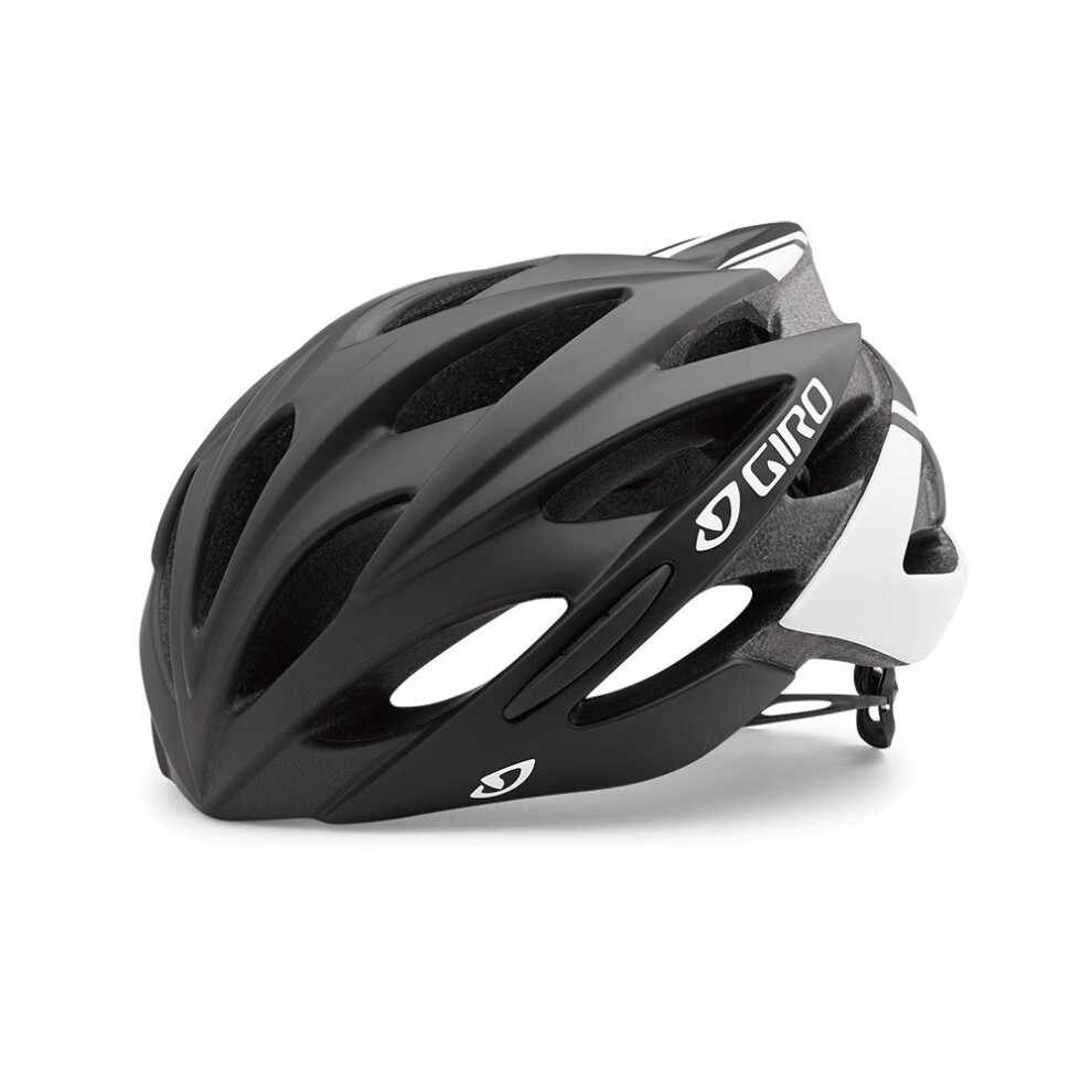 Giro Savant Adult Road Cycling Helmet - Large (59-63 cm)  Matte Black/White