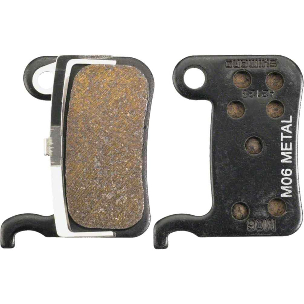 SHIMANO M06 BRAKE PADS M06 METAL PAD W/O FIN W/SPRING W/SPLIT PIN PAIR