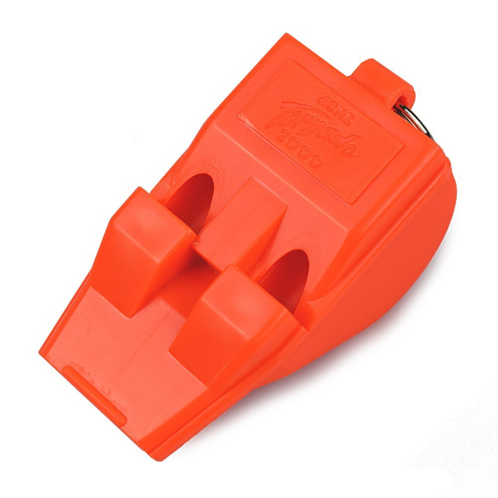 Acme Tornado T2000 Orange Emergency Whistle  Rescue Whistle  Travel Pharmacy