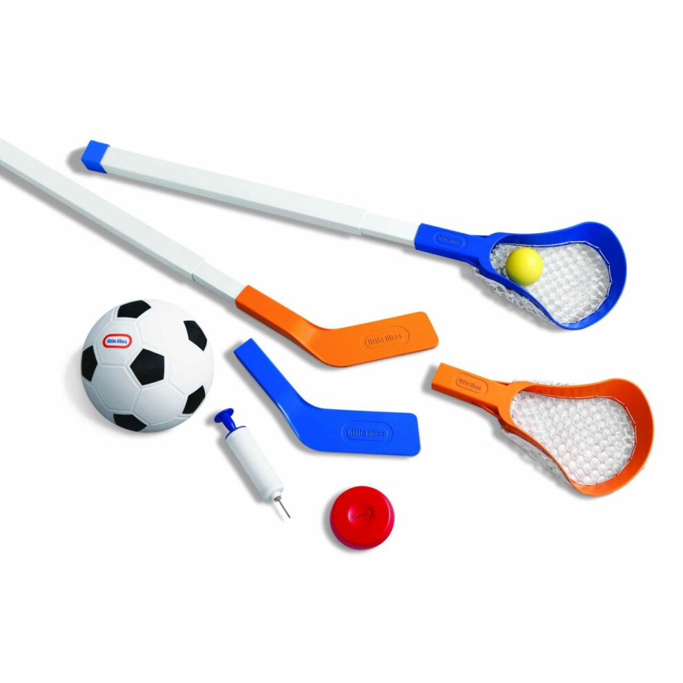 Little Tikes Easy Score Soccer  Hockey  Lacrosse Set with Net