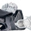 Saco de equipamento de lacrosse STX Lacrosse Challenger preto 36 polegadas 4