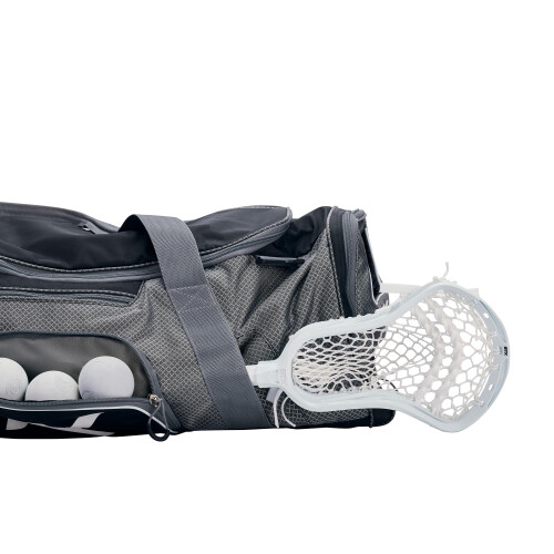 Saco de equipamento de lacrosse STX Lacrosse Challenger preto 36 polegadas 2