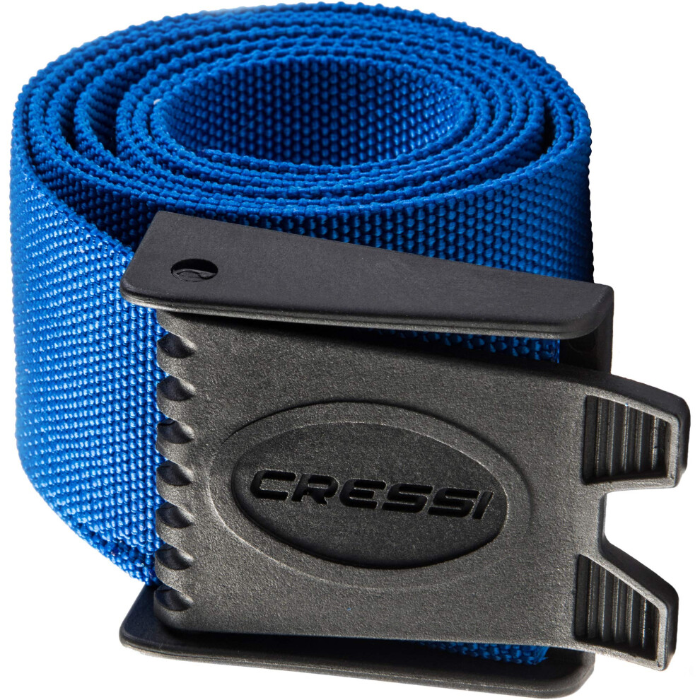 Cressi Nylon Weight Belt w/Plastic Buckle  Blue