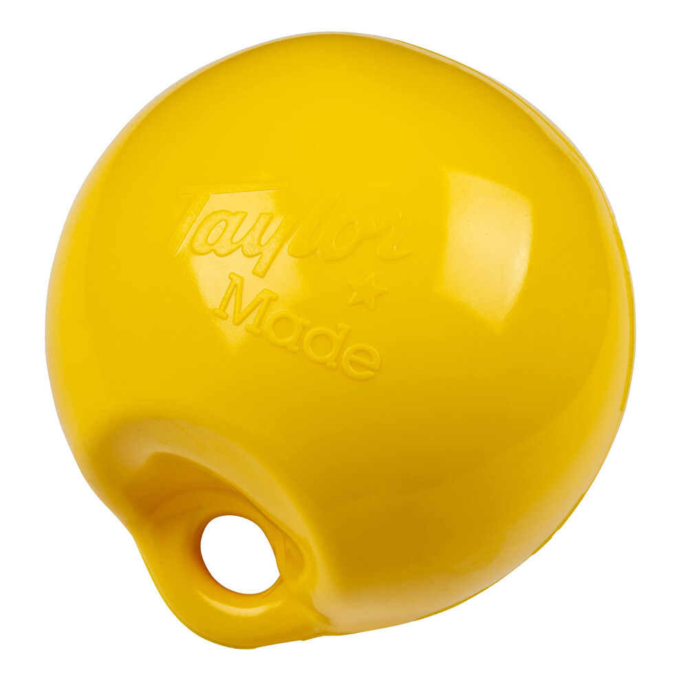 Taylor Made Products Personal Watercraft Buoy-Neon Yellow - Quick Attaching with Flex Areas for Conforming Fit-Inflation Valve for Pressure