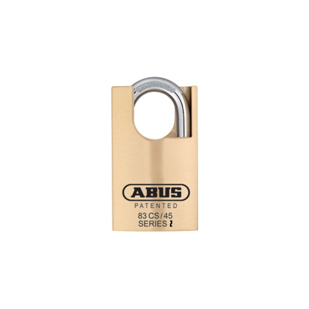 ABUS 83CS/45 300 Schlage Brass Rekeyable Padlock  Zero Bitted