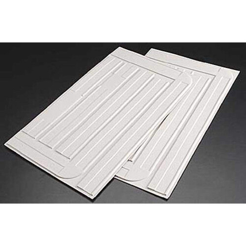 Plastruct PS-160 HO Curb-Sidewalk Sheet (2)  PLS91690