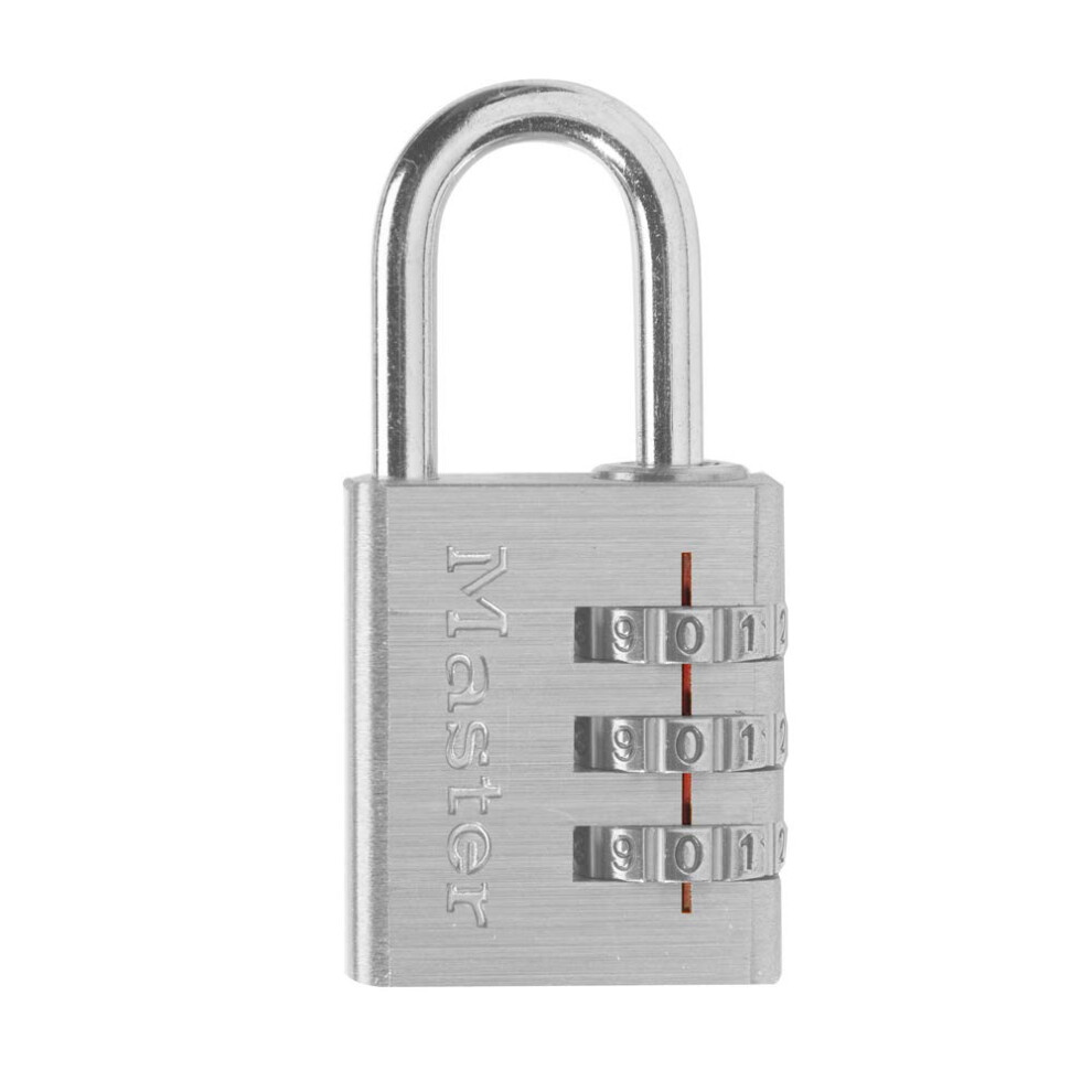 Master Lock 630D Set Your Own Combination Lock  Aluminum  1-3/16 in. Wide