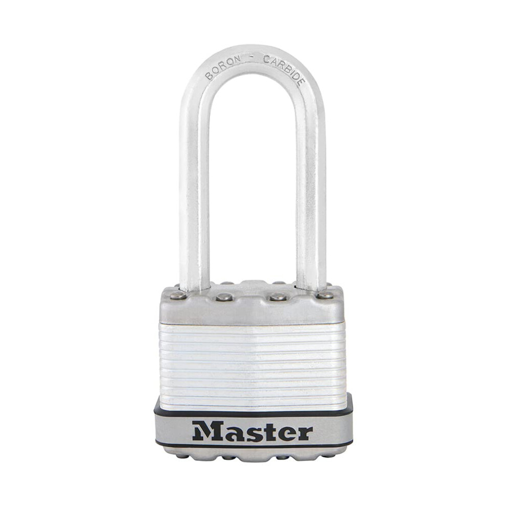 Master Lock M1XDLH Magnum Heavy Duty Padlock with Key  1 Pack  Silver