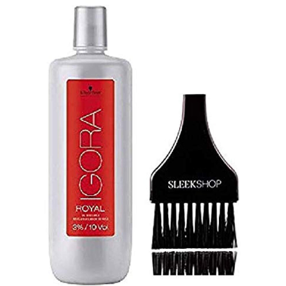 Schwarzkopf Igora ROYAL Oil Developer (STYLIST KIT) Hydrogen Peroxide  33.8 oz / 1000ml (3% / 10 Volume)