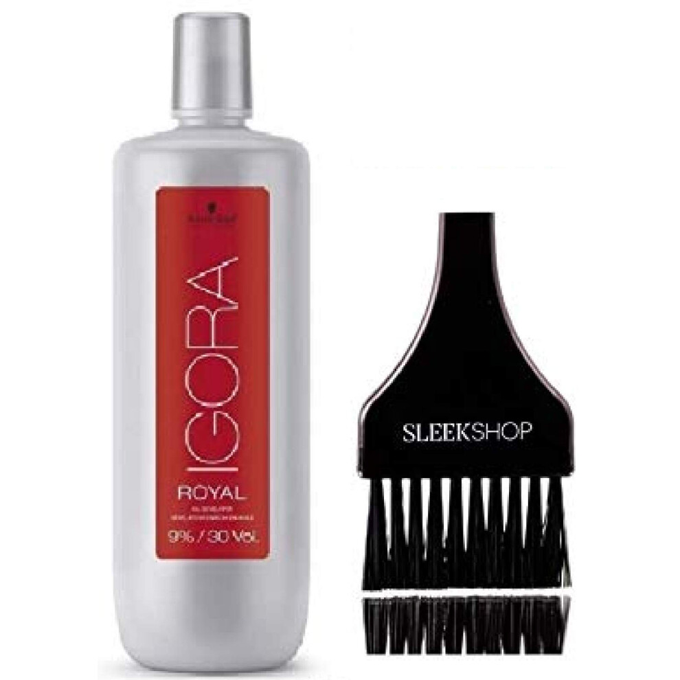 Schwarzkopf Igora ROYAL Oil Developer (STYLIST KIT) Hydrogen Peroxide  33.8 oz / 1000ml (9% / 30 Volume)